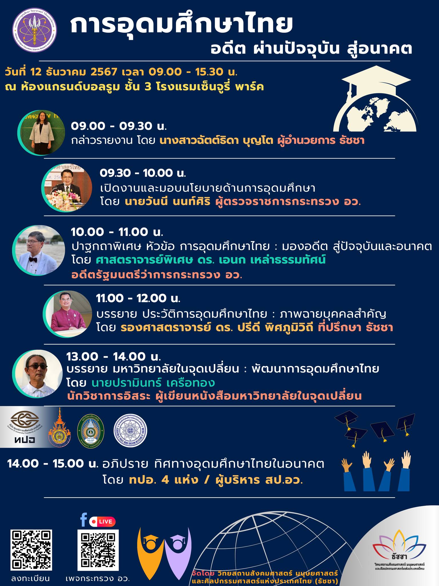 ประชาสัมพันธ์โครงการเผยแพร่องค์ความรู้ 