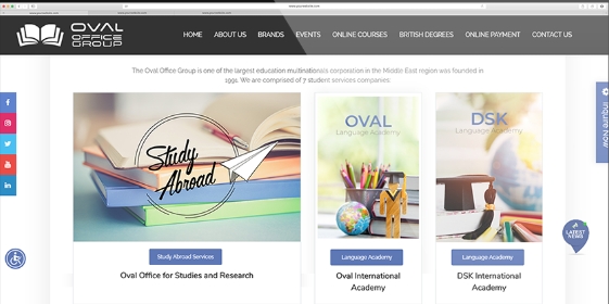 ประชาสัมพันธ์การจัดนิทรรศการแนะเเนวการศึกษาต่อ The Oval Office Educational Expo-Spring 2025