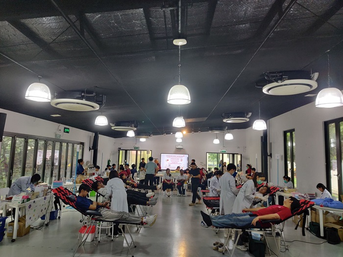 รับบริจาคโลหิตเคลื่อนที่ ณ คณะวิศวกรรมศาสตร์