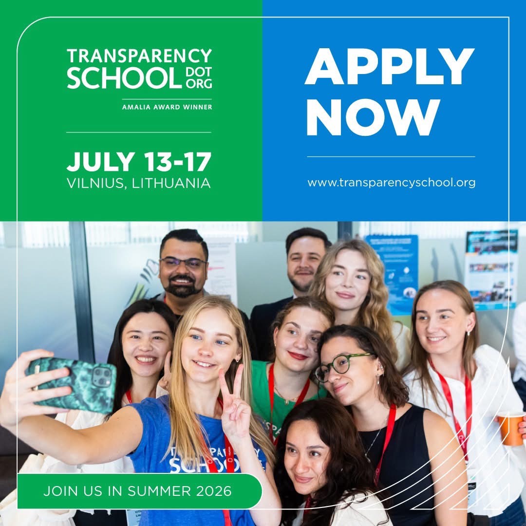 TransparencySchool ขอประชาสัมพันธ์การเปิดรับสมัคร นิสิต และนักวิชาชีพรุ่นใหม่ จากทุกสาขาวิชา