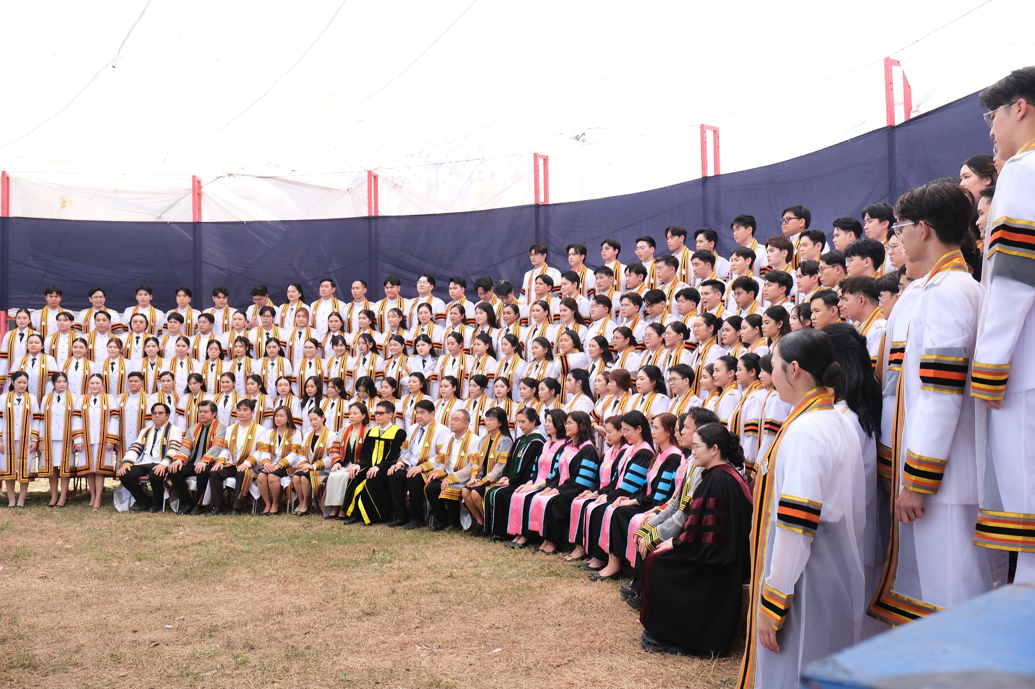 โครงการฝึกซ้อมรับพระราชทานปริญญาบัตรและแสดงความยินดีแก่บัณฑิต ประจำปีการศึกษา 2567